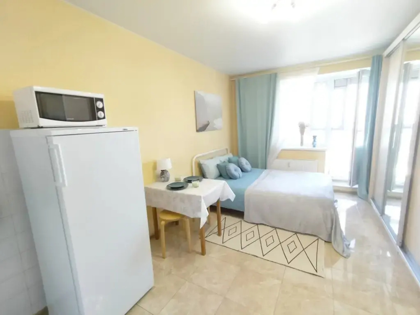 Апартаменты Студия Комфорт с Балконом Lesnaya