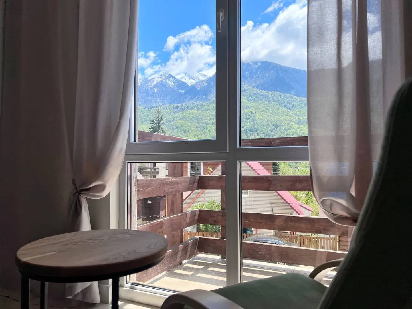 Апартаменты с Красивым видом в горах