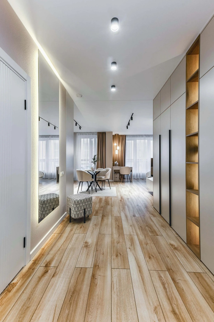 Апартаменты Светлые с Балконом в Минск Мире