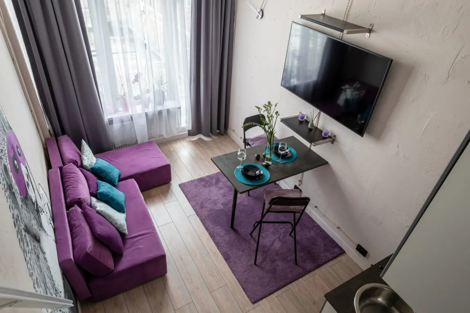 Апартаменты  Comfort Life в Измайлово Lila