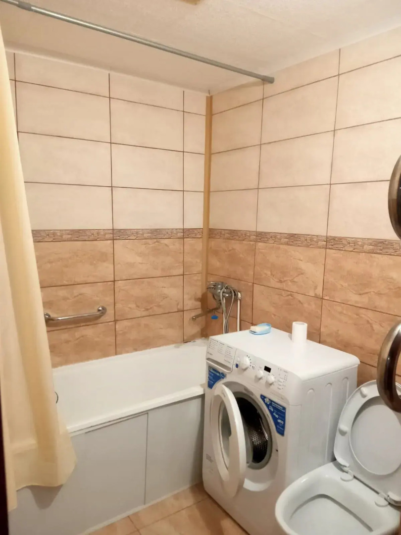 Однокомнатная квартира с большой кухней и лоджией