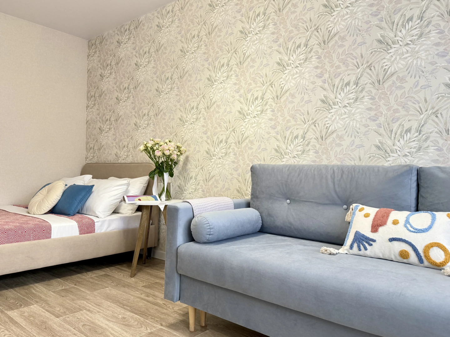 Квартира Уютный прованс рядом с трассой м4 и центром города для 4х гостей