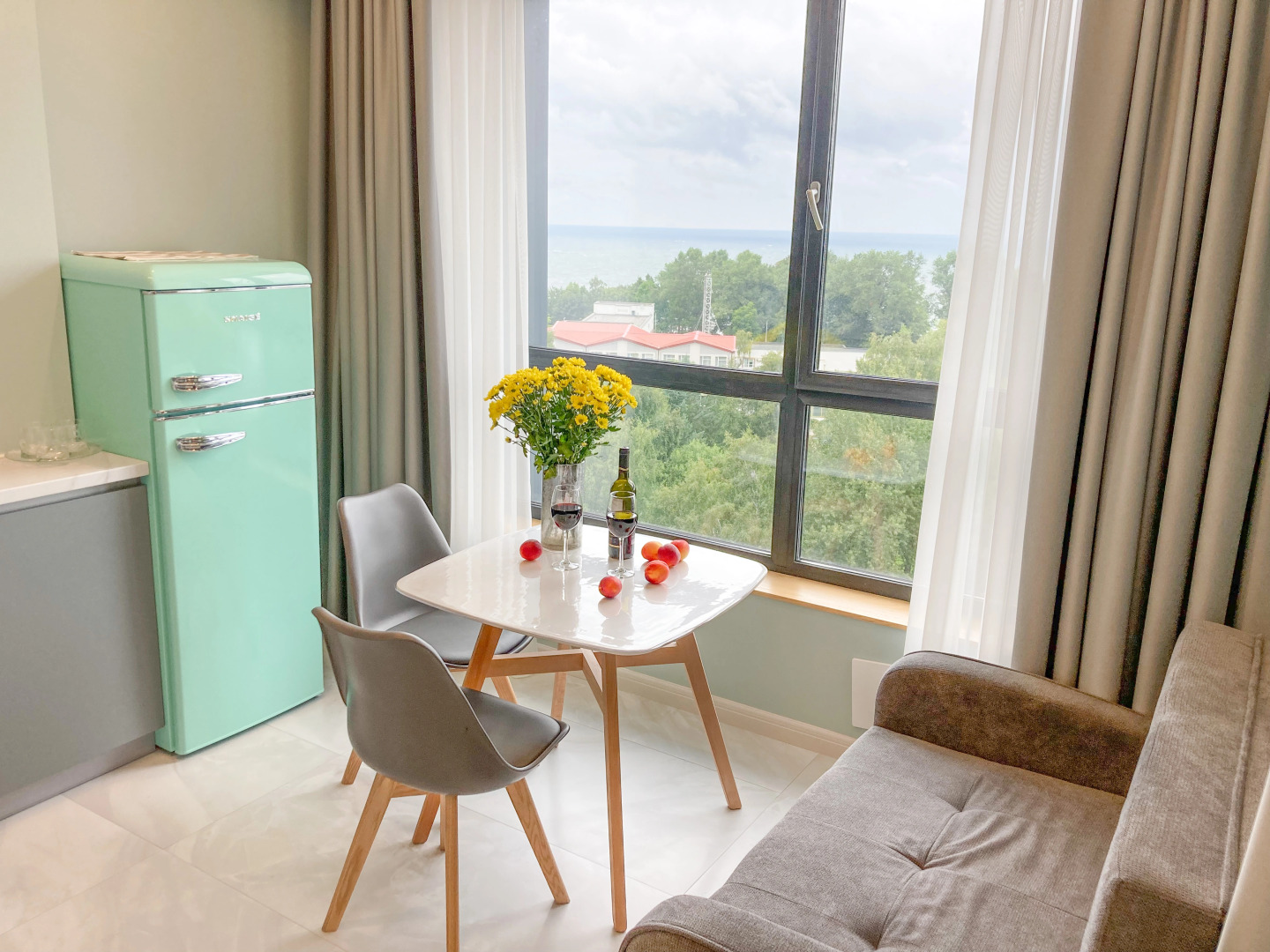 Апартаменты Sea Season 4 с Видом на Море