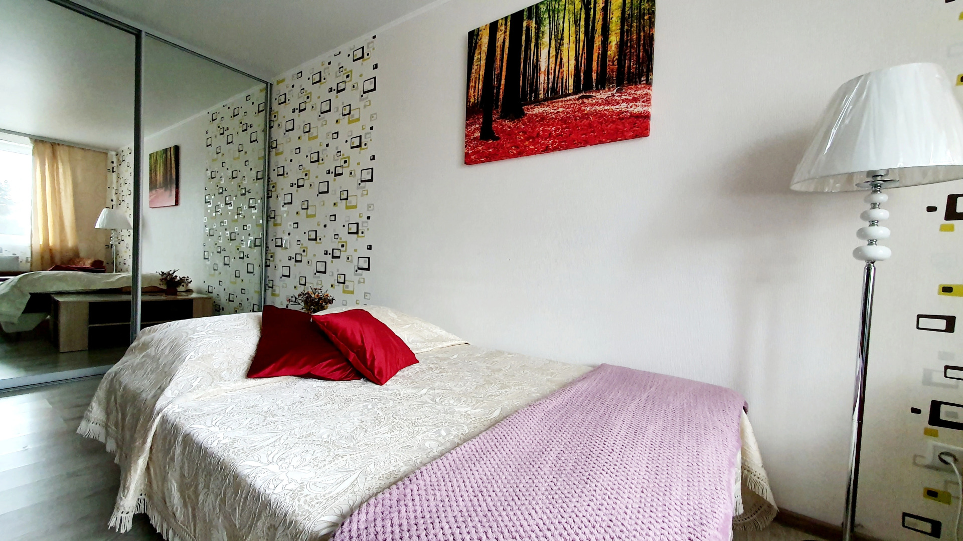 Апартаменты просторные у озера