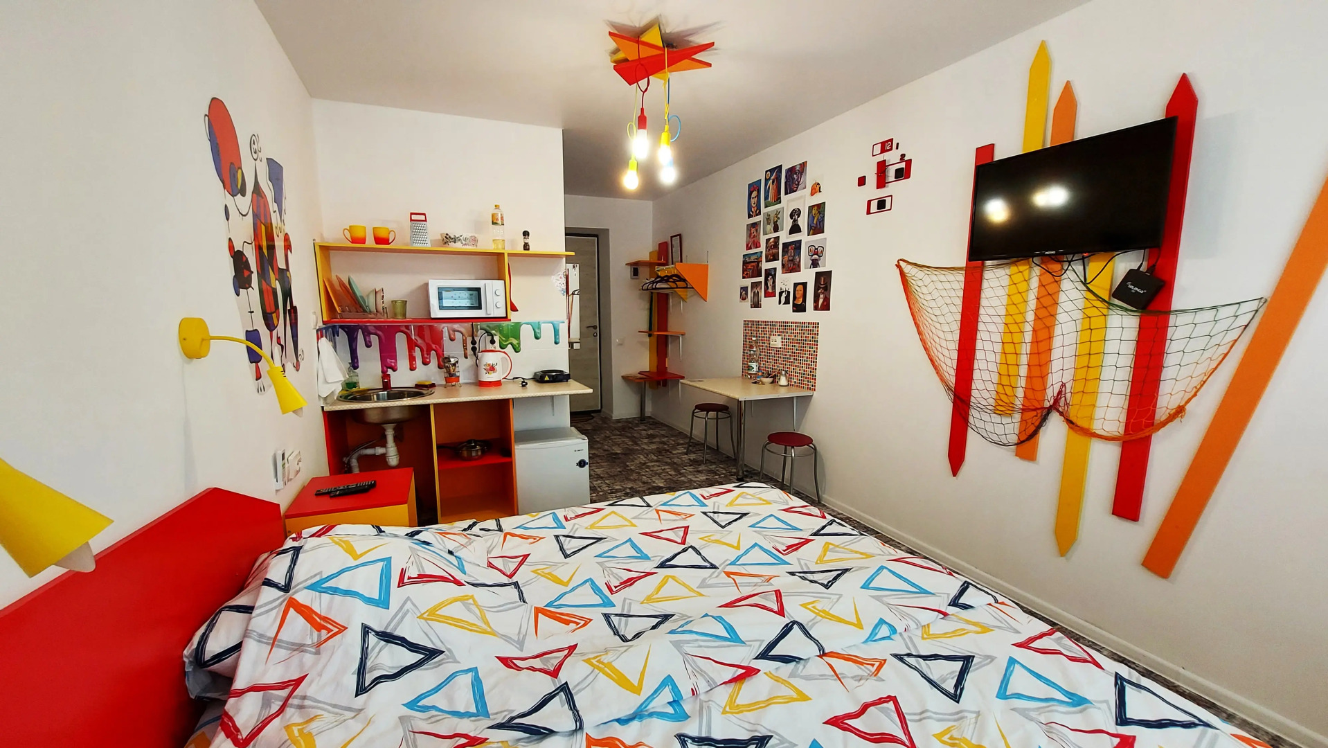 Апартаменты Студия Клюква