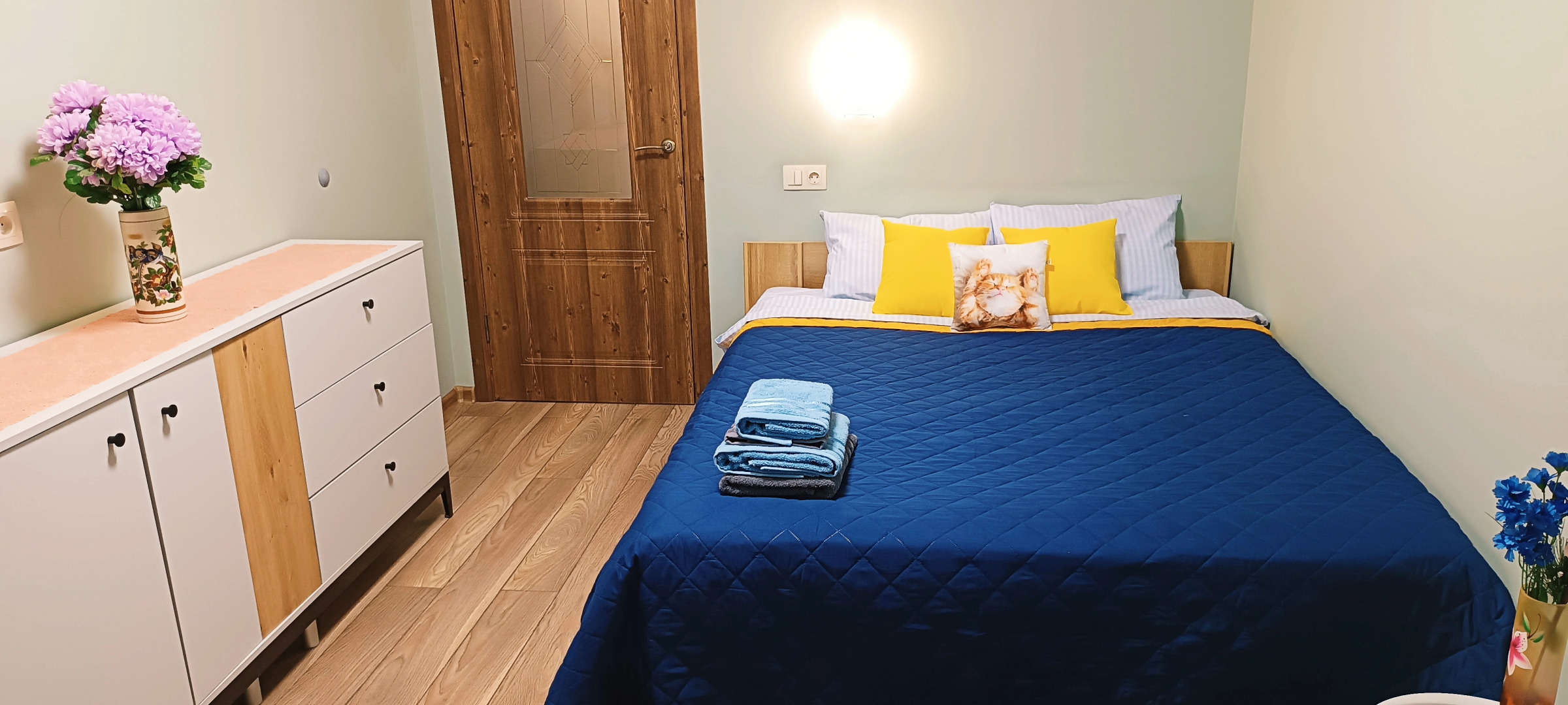 Апартаменты Новый дом, рядом с морем, 2 отдельные комнаты