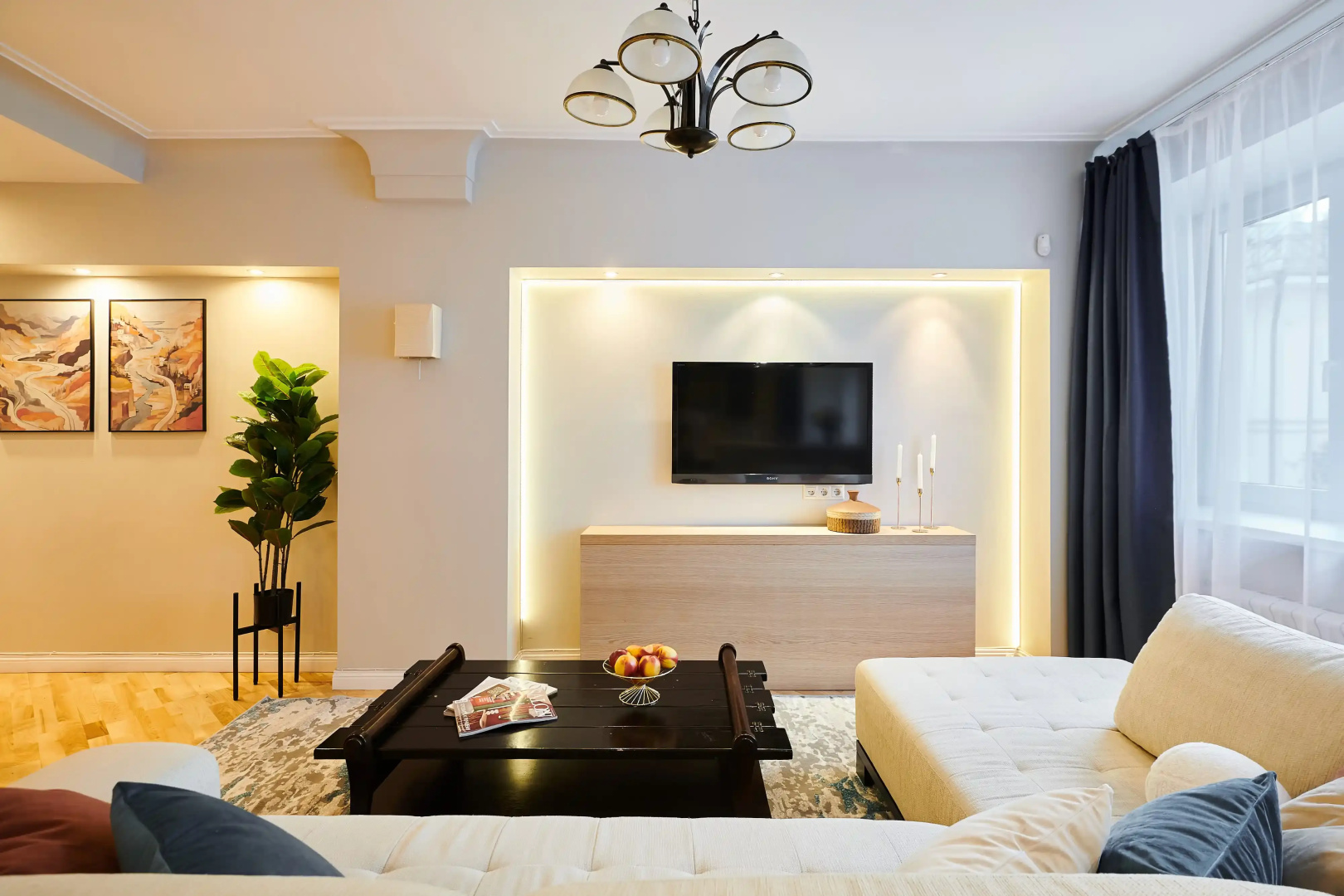 Квартира GM Apartments Трехкомнатные в стиле Европы