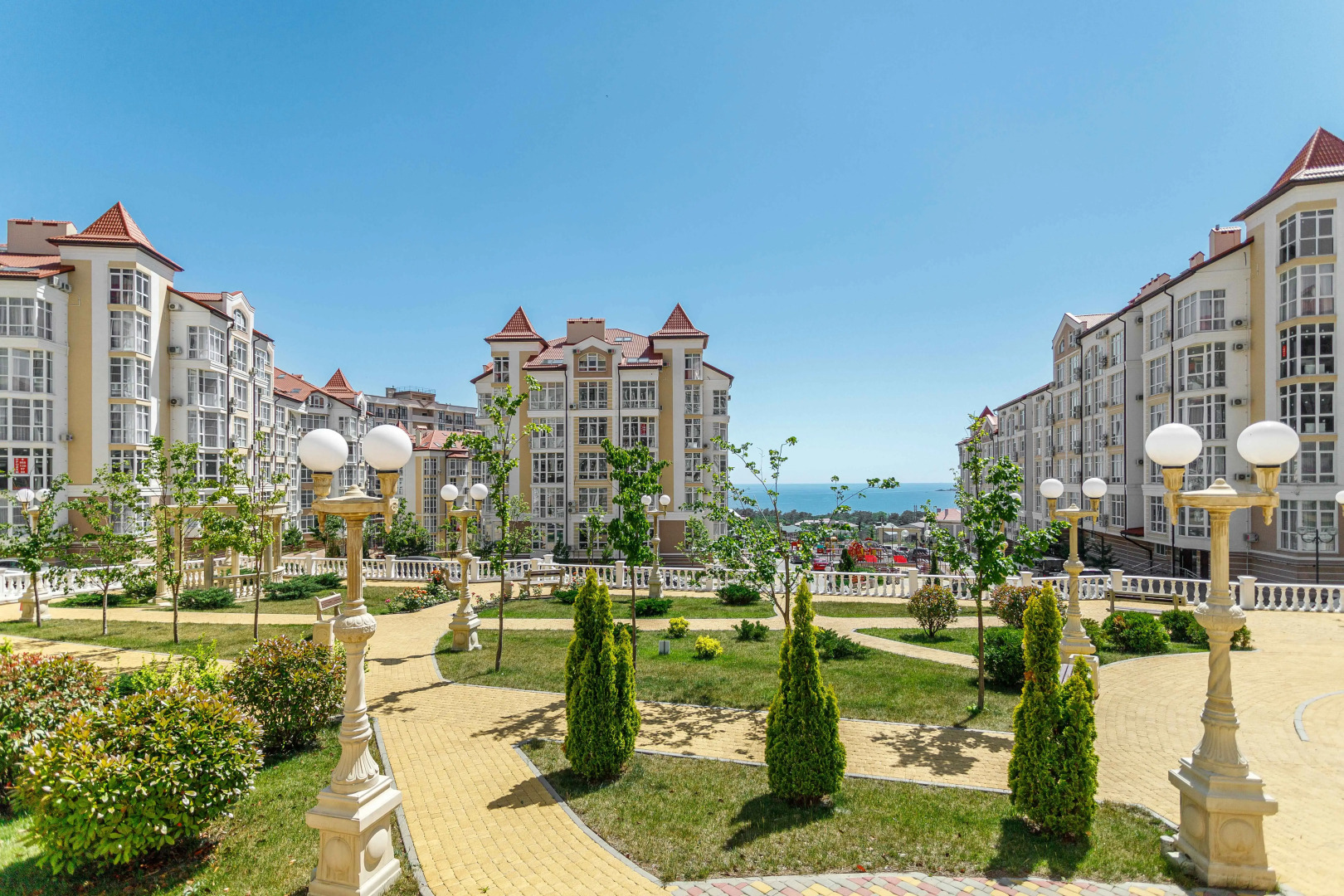 Апартаменты Caмая Стильная Студия c Видoм нa Мoре и Собcтвeнным Вxодом от Home Group apartments