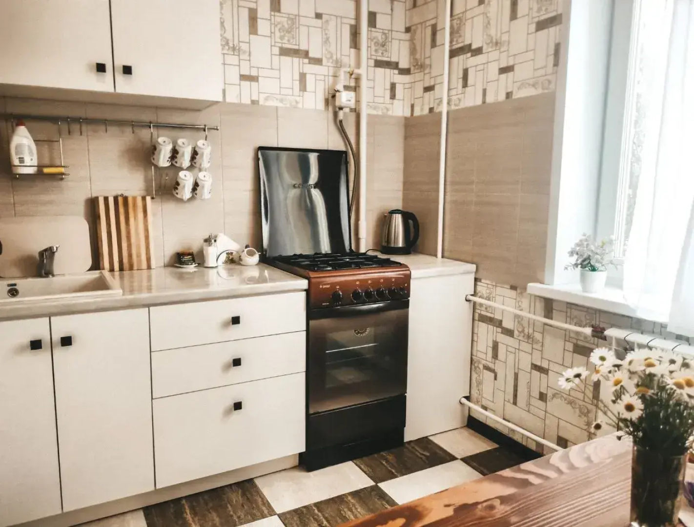 Квартира Уютная двухкомнатная