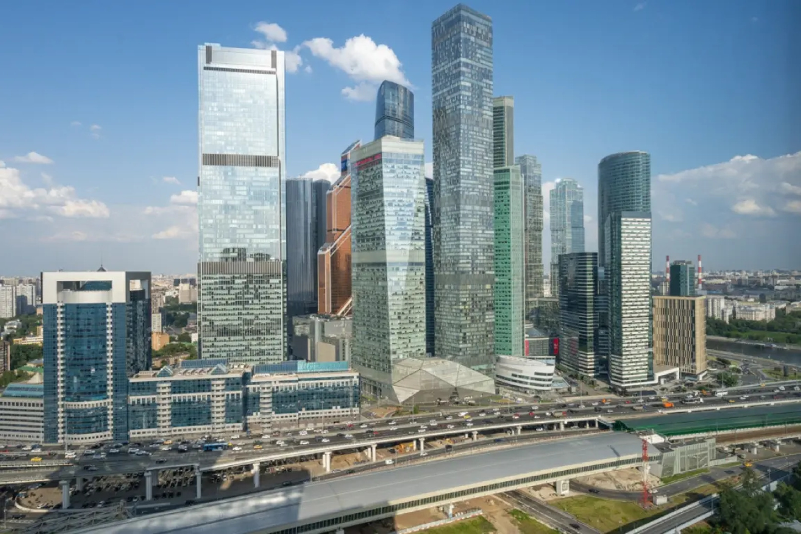 Апартаменты UraganAPART Небо c видом на МОSCOW CITY