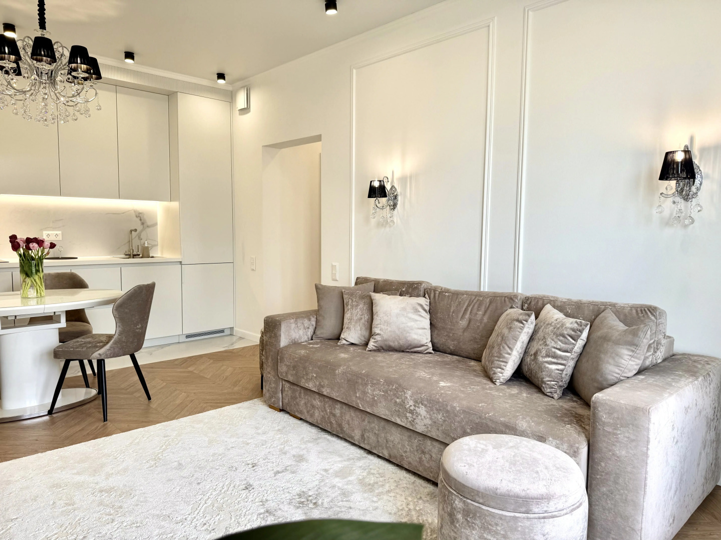 Квартира Роскошная с Дизайнерским Люкс Решением и Видом на Реку и Москва-Сити