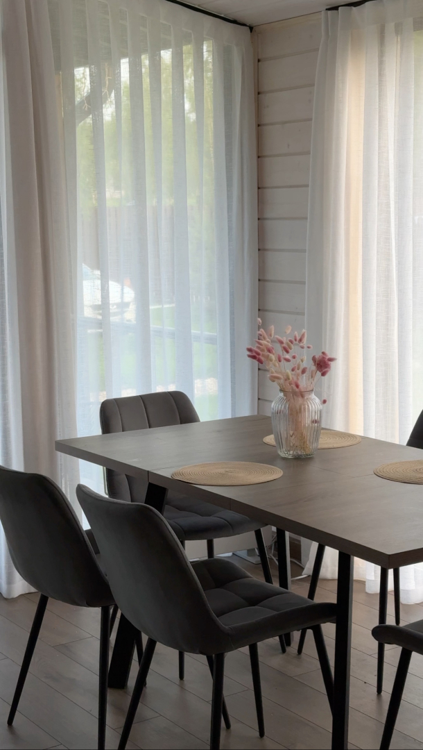 Частный Дом с камином, сауной и панорамными окнами