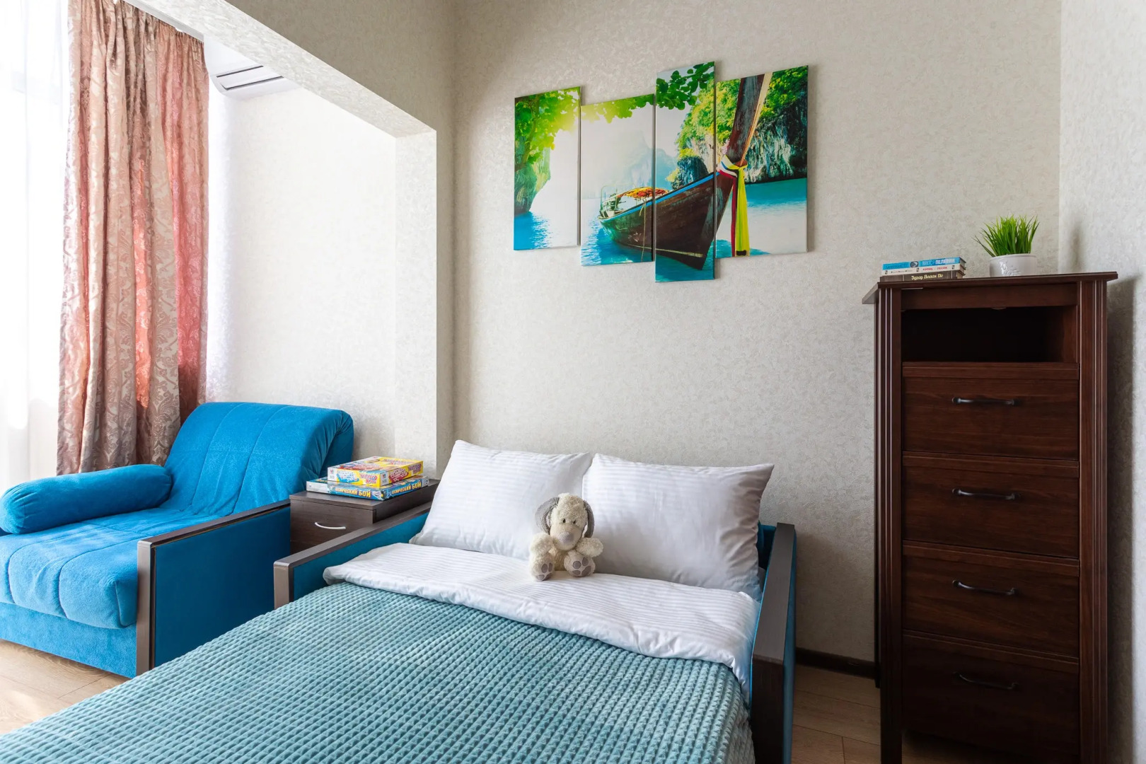 Апартаменты Остров Мечты Lamare Семейные Двухкомнатные Рядом с Центром