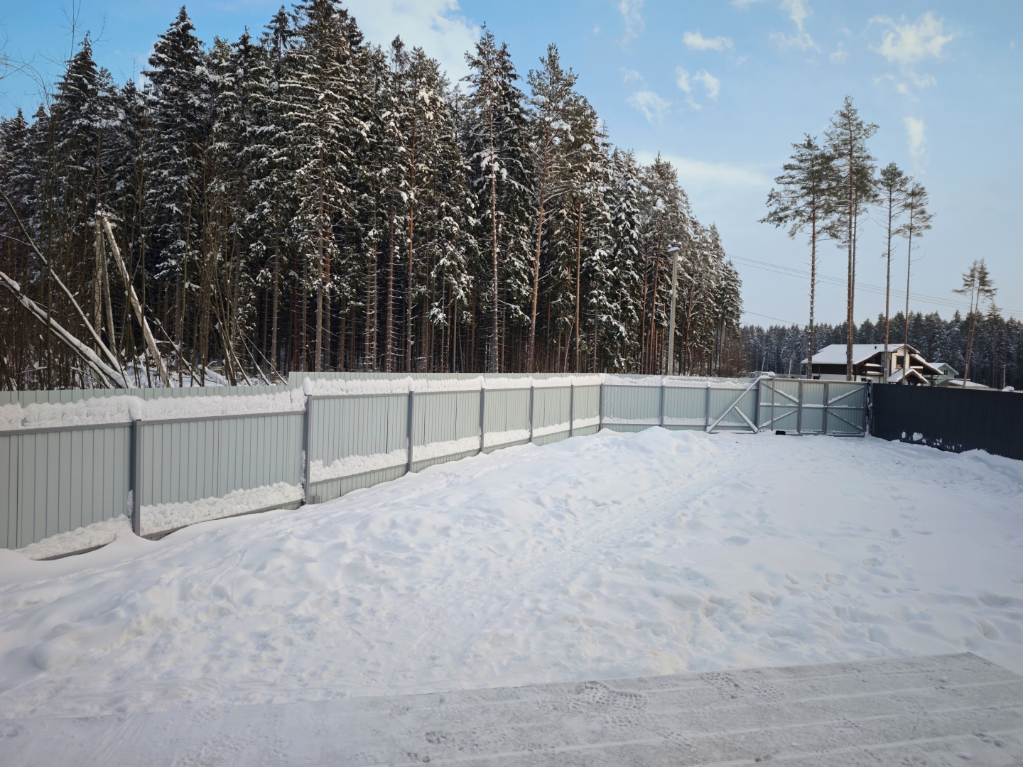 Частный дом с баней и чаном