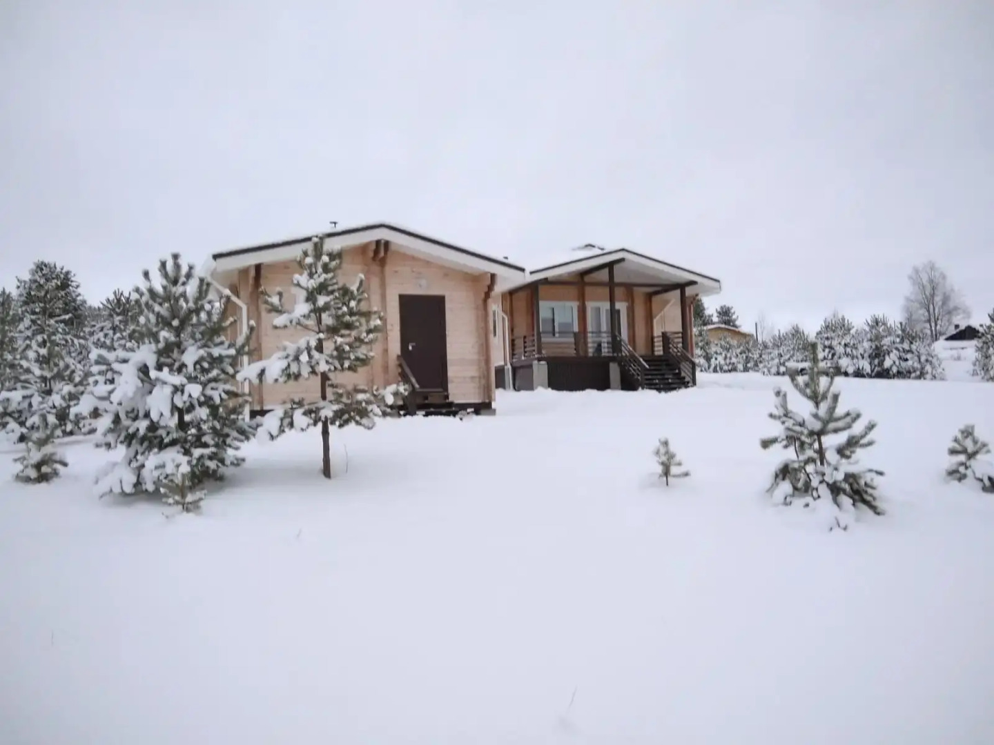 Дом Для Отпуска на Берегу Озера Маслозеро