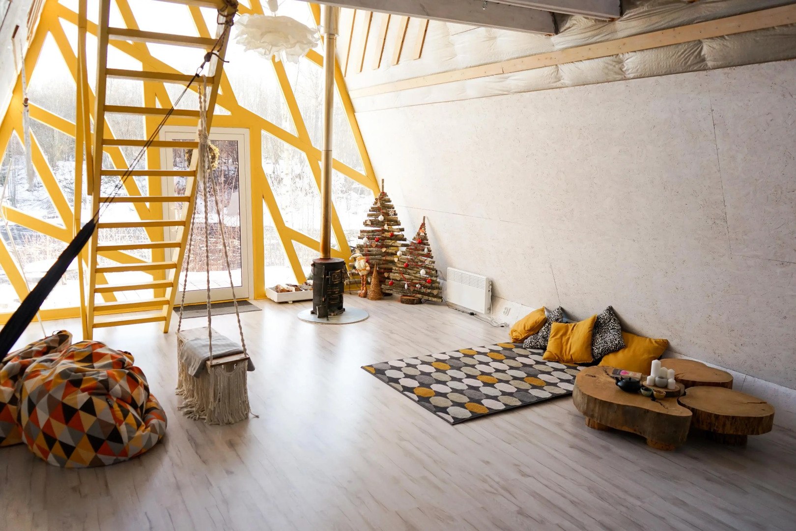 Дом Namaste vegetarian camp