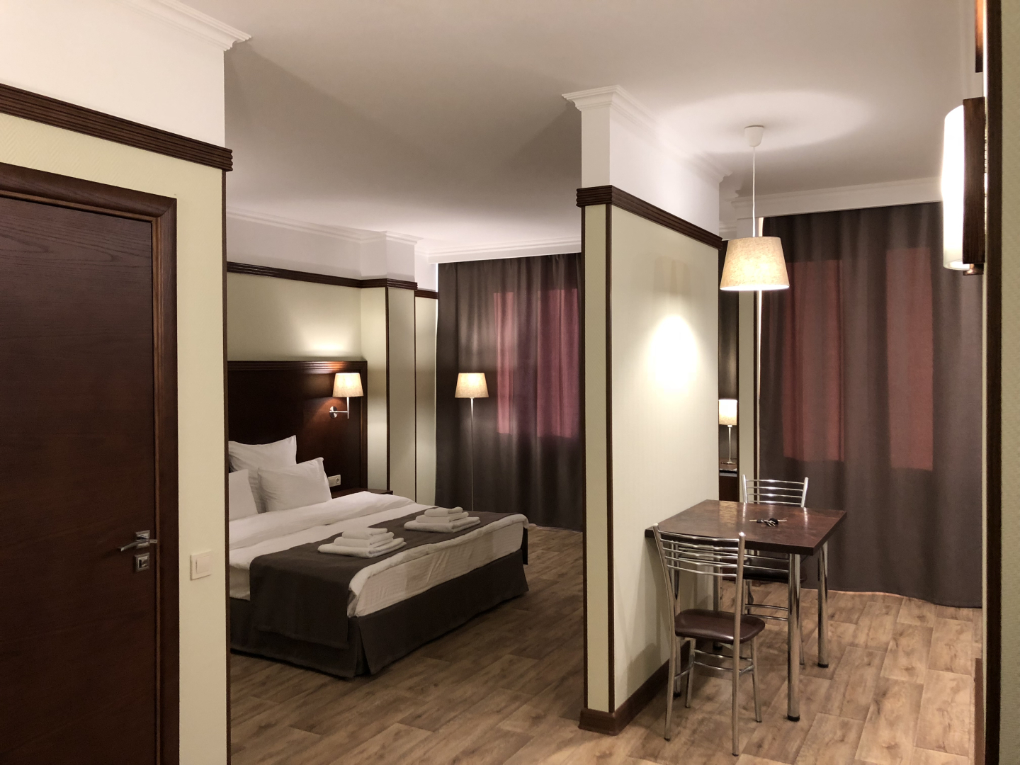 Квартира на Пушкаревском кольце Фисташка