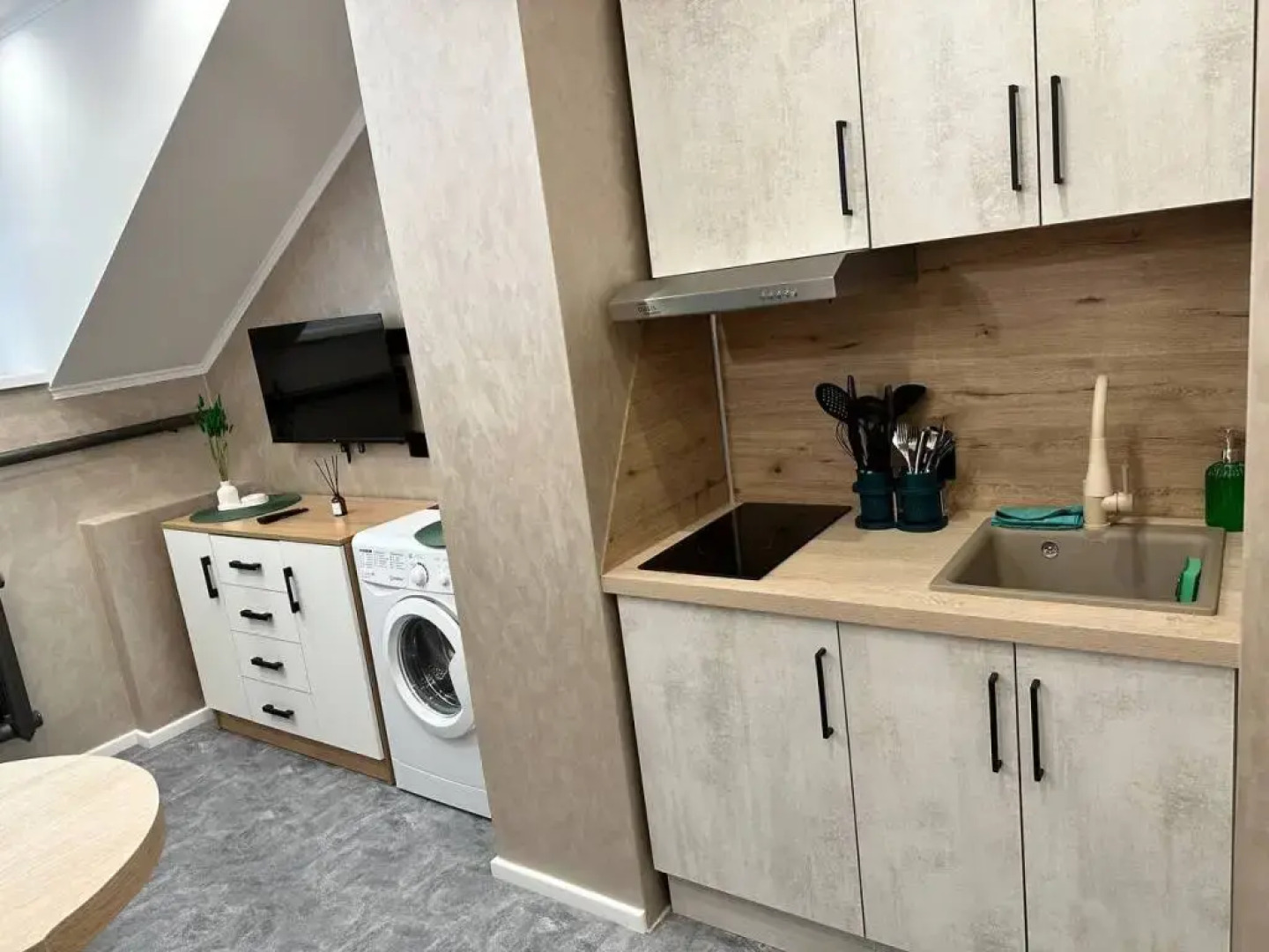 Студия Emerald Lucky Room у метро Электрозаводская