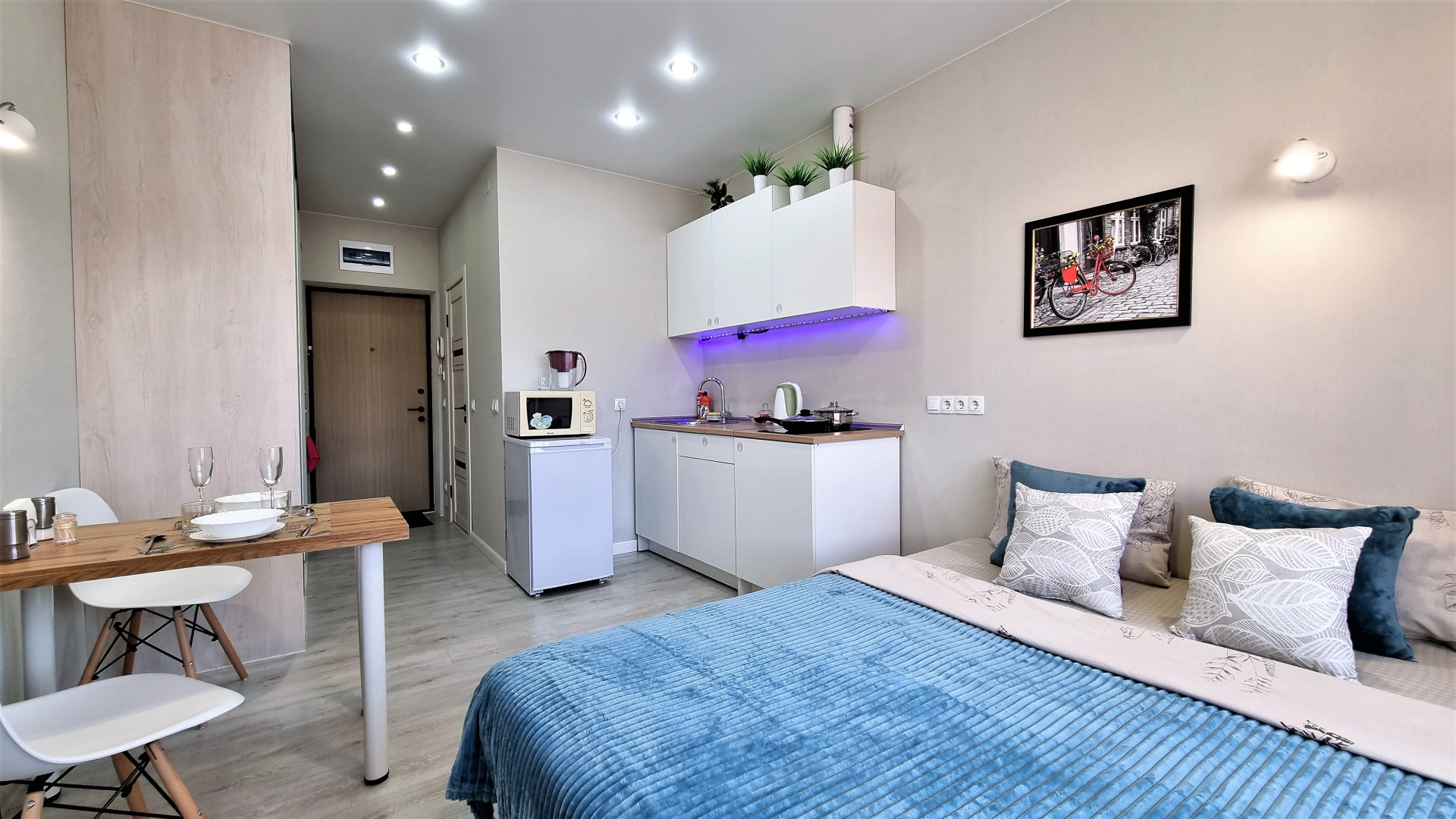 Апартаменты-студия в ЖК "Новин"