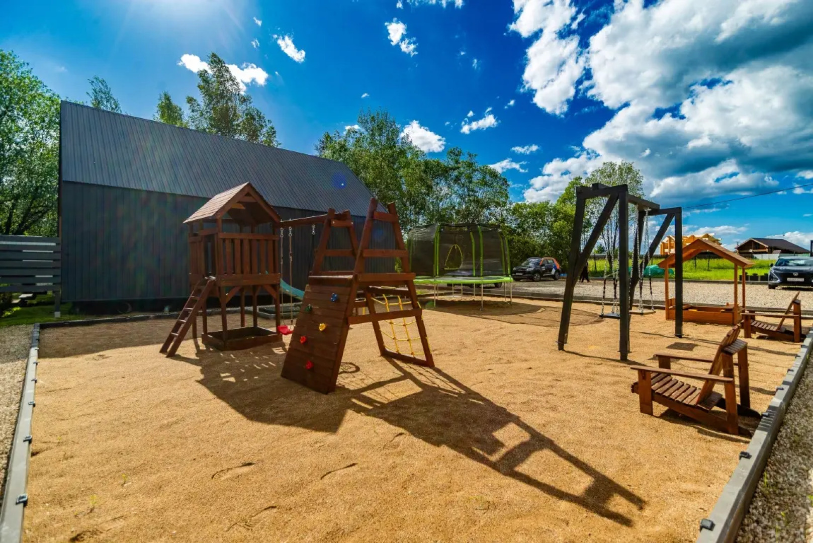 Частный Дом Афрейм с видом на лес №3