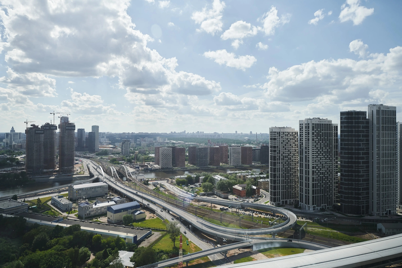Квартира GM Apartments Шикарная Двушка в Москва Сити в Башне Око