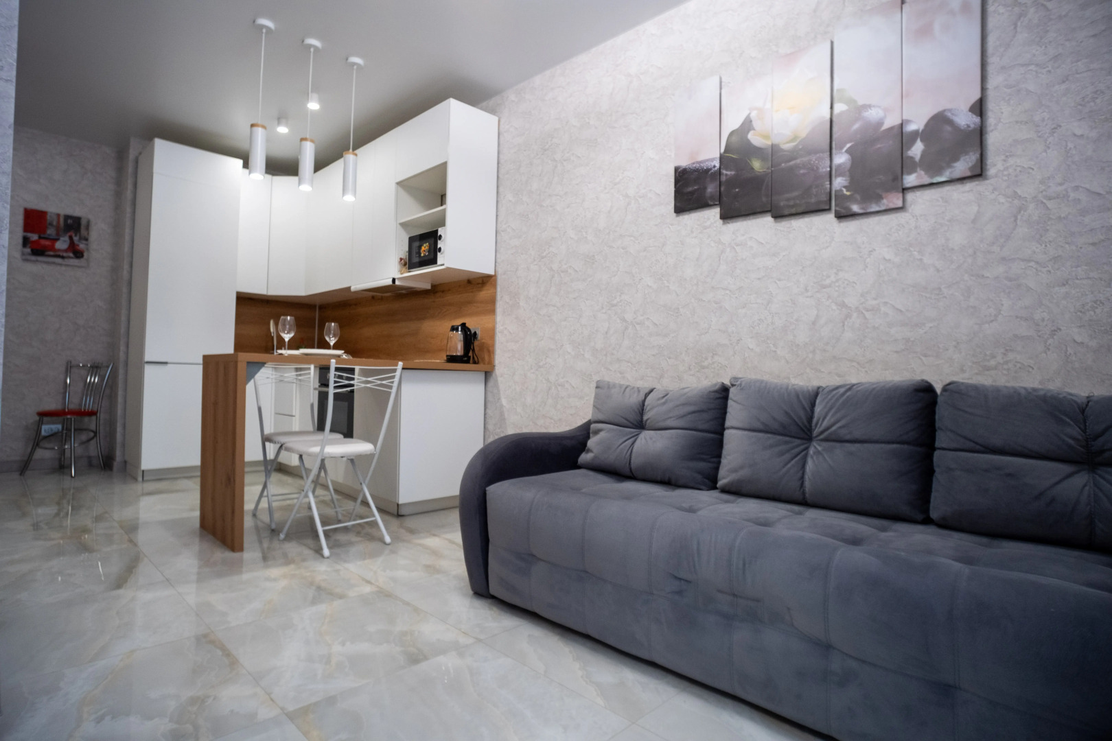 Апартаменты студия евро в элитном ЖК