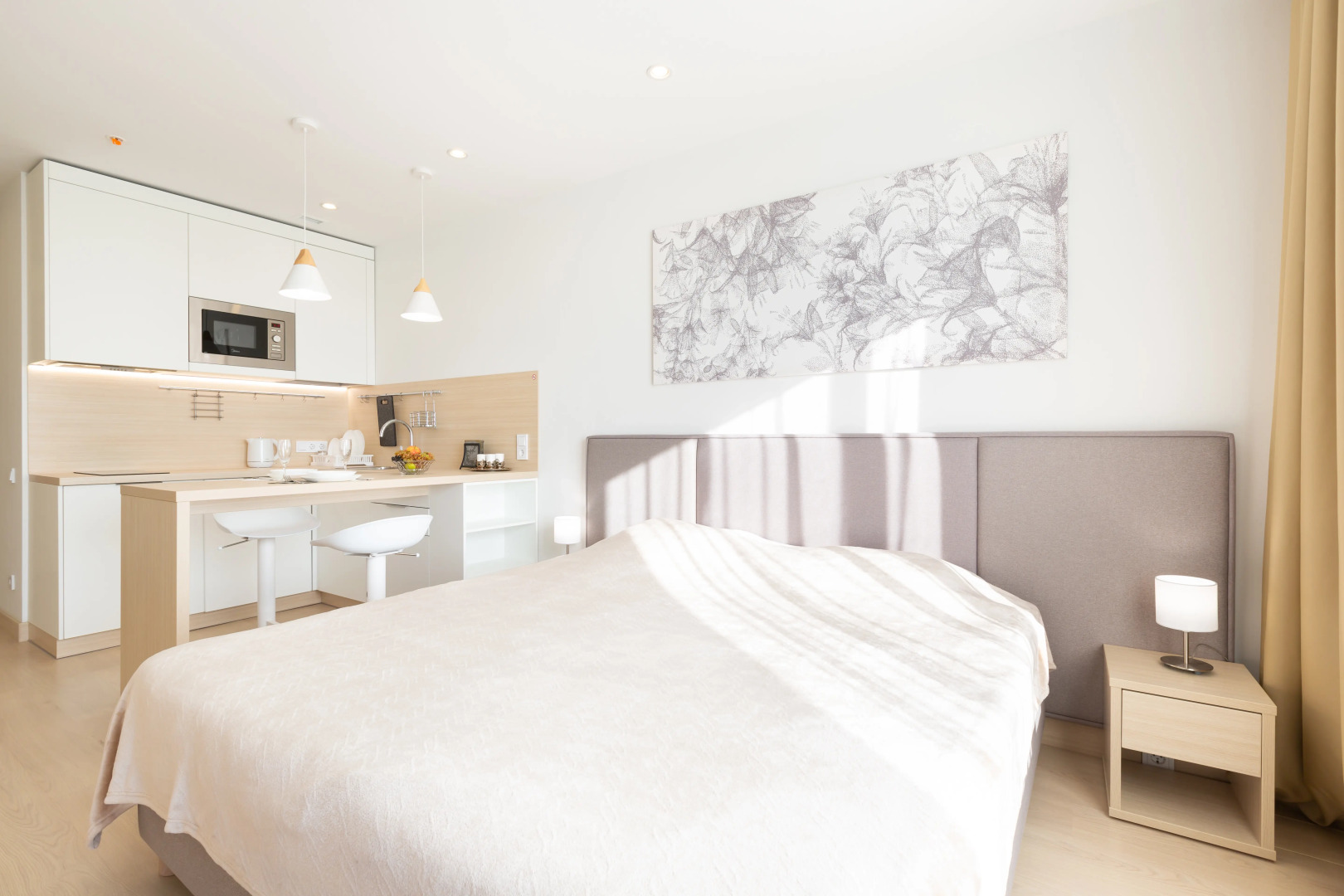 Апартаменты Студия возле Ботанического сада