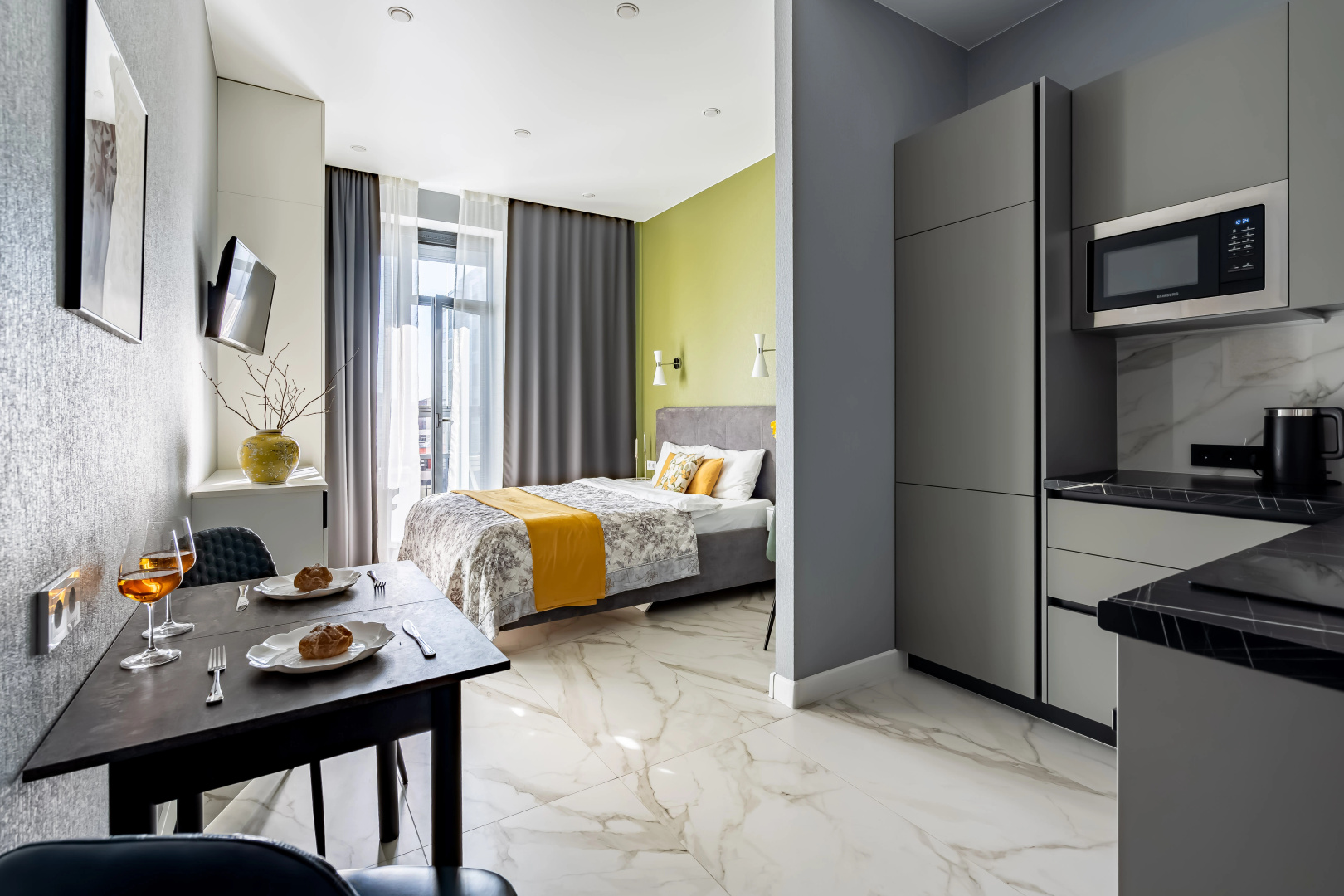 Квартира GreenGrey Studio