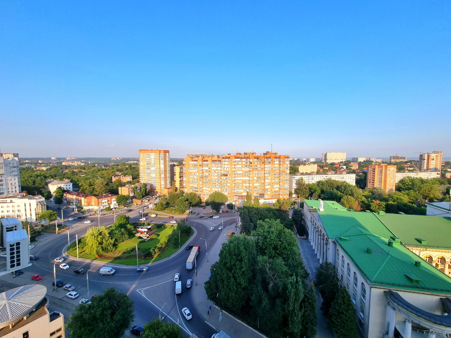 Квартира студия панорамный вид
