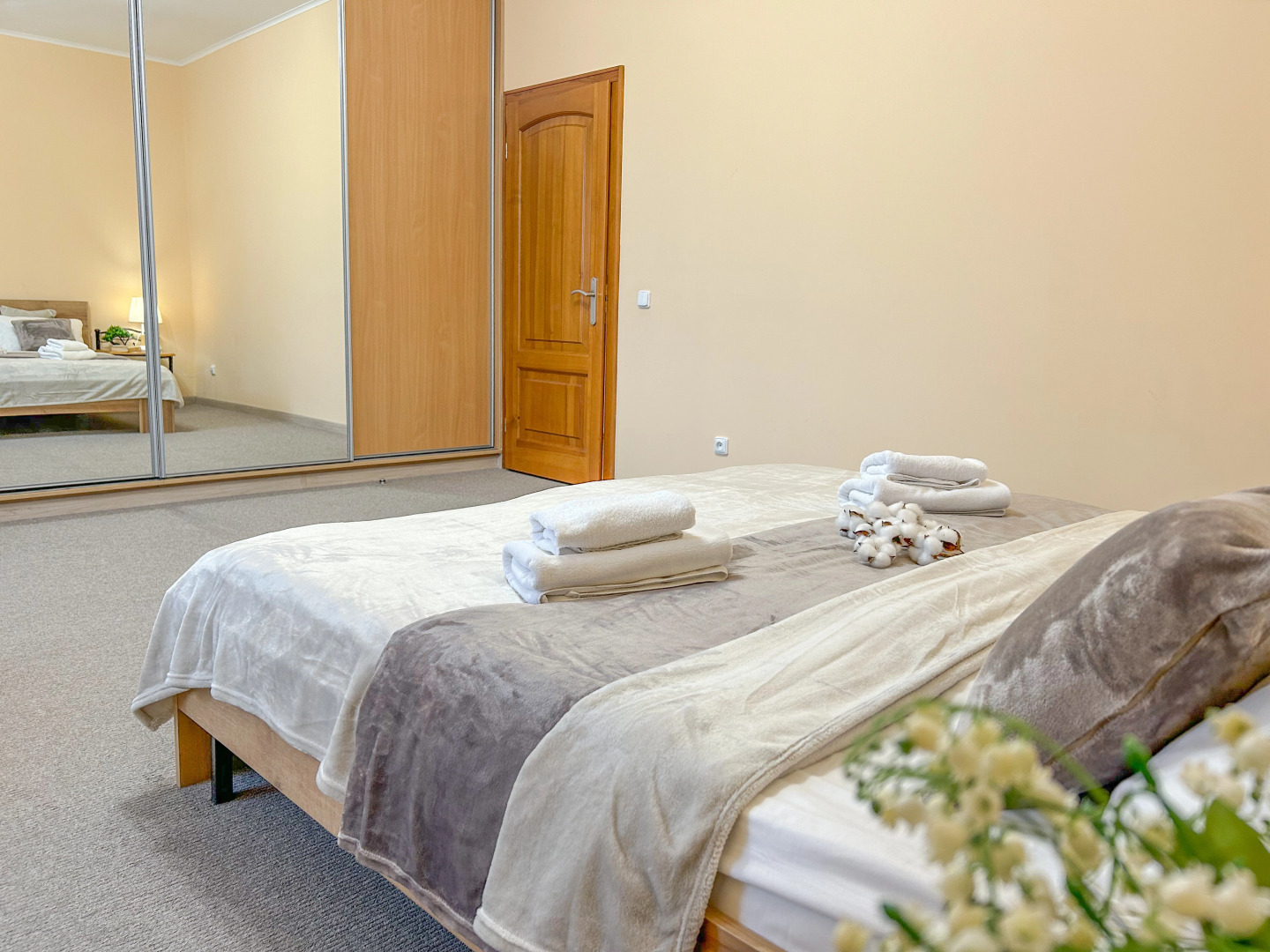 Апартаменты Sunny Svetlogorsk 6 с двумя спальнями