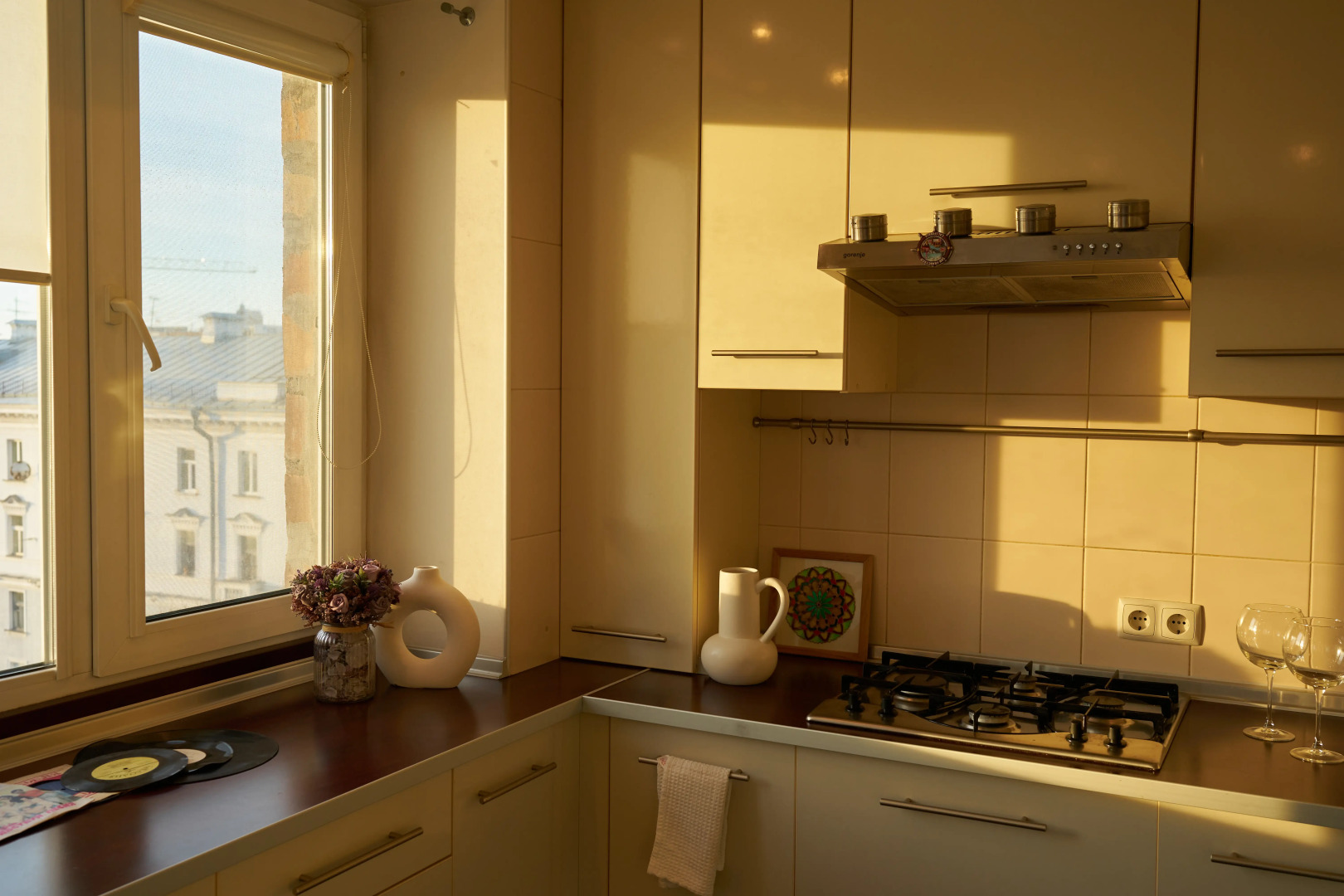 Апартаменты с красивым видом на город