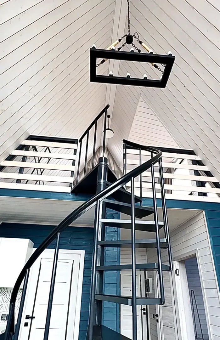 Частный Дом A-Frame. Ultramarine. Las Nubes Village