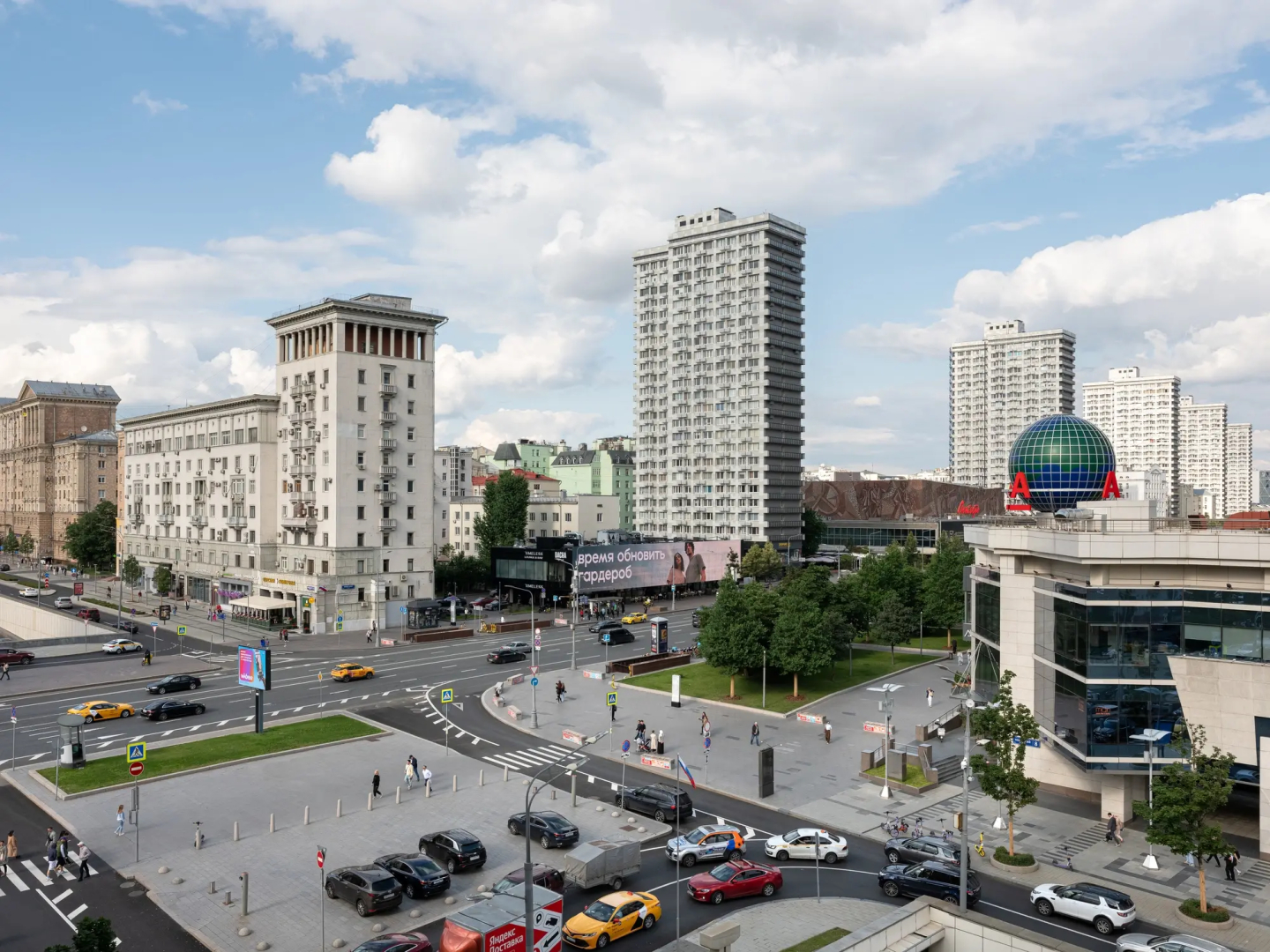 Квартира GM Apartments Трехкомнатные на Новинском бульваре