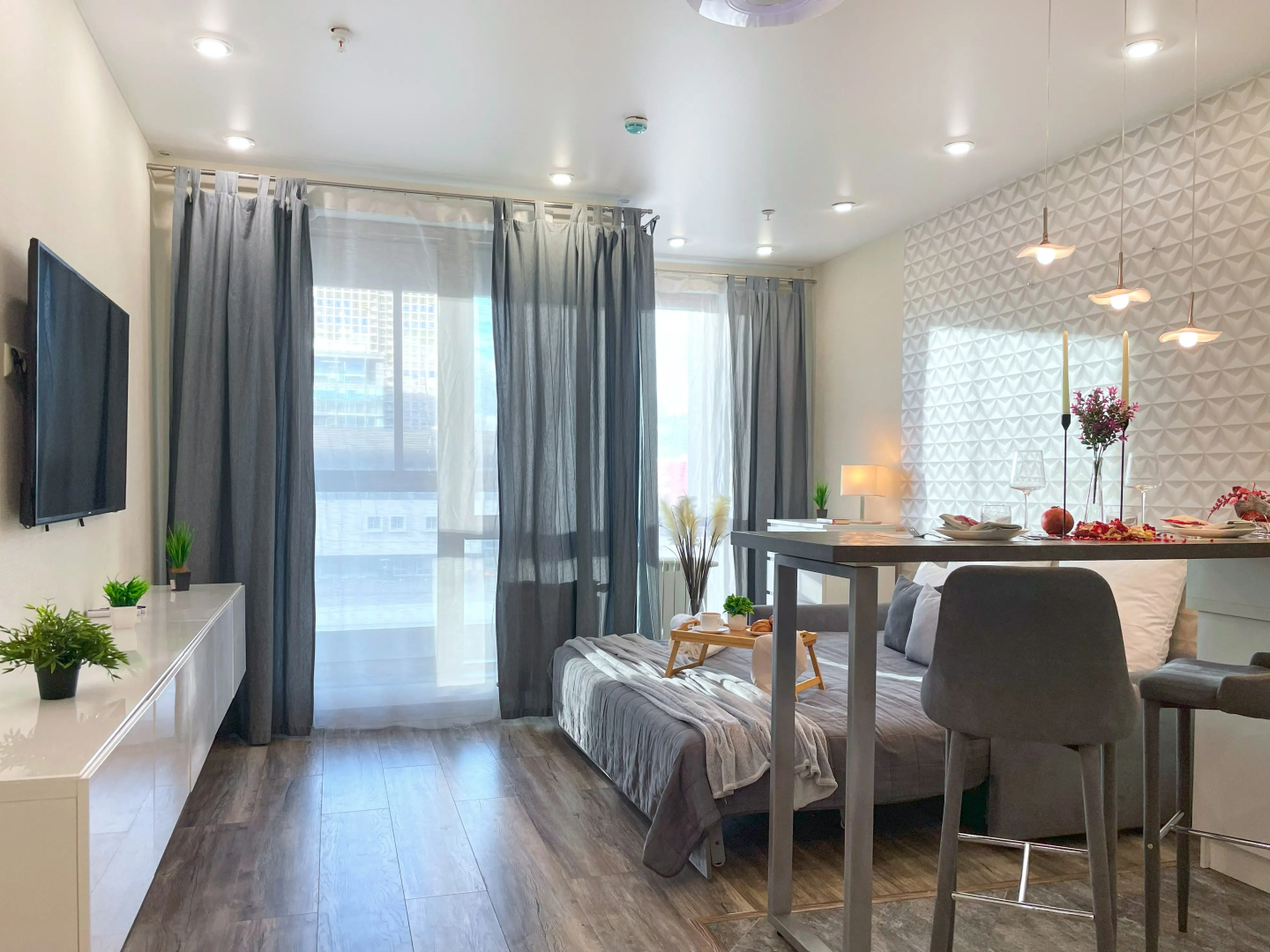 Апартаменты современные у ТЦ Авиапарк