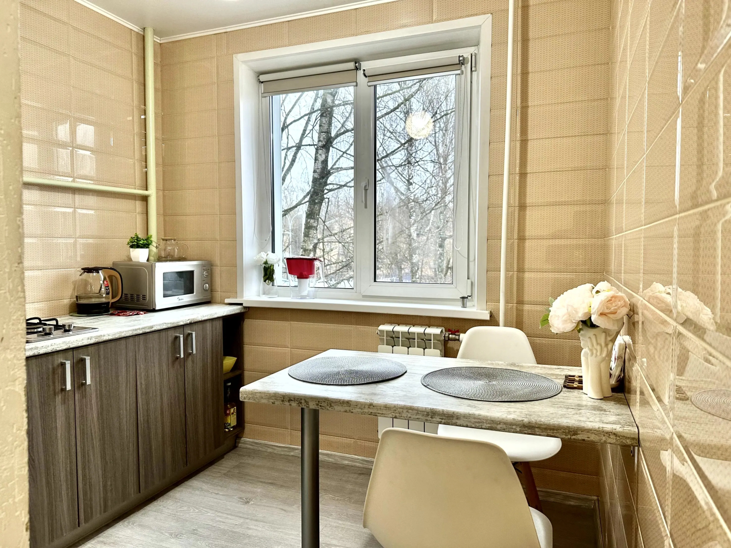 Квартира Двухкомнатная Сети На время на ул. Лежневская