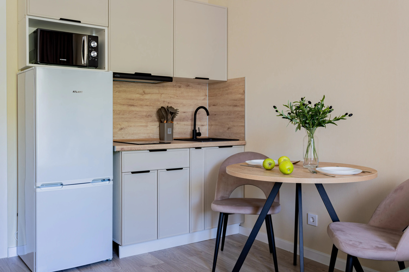 Апартаменты Бирюза УК Атмосфера с видом на горы