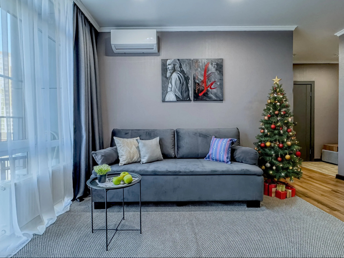 Квартира Green FOX с уютом в ЖК Атмосфера