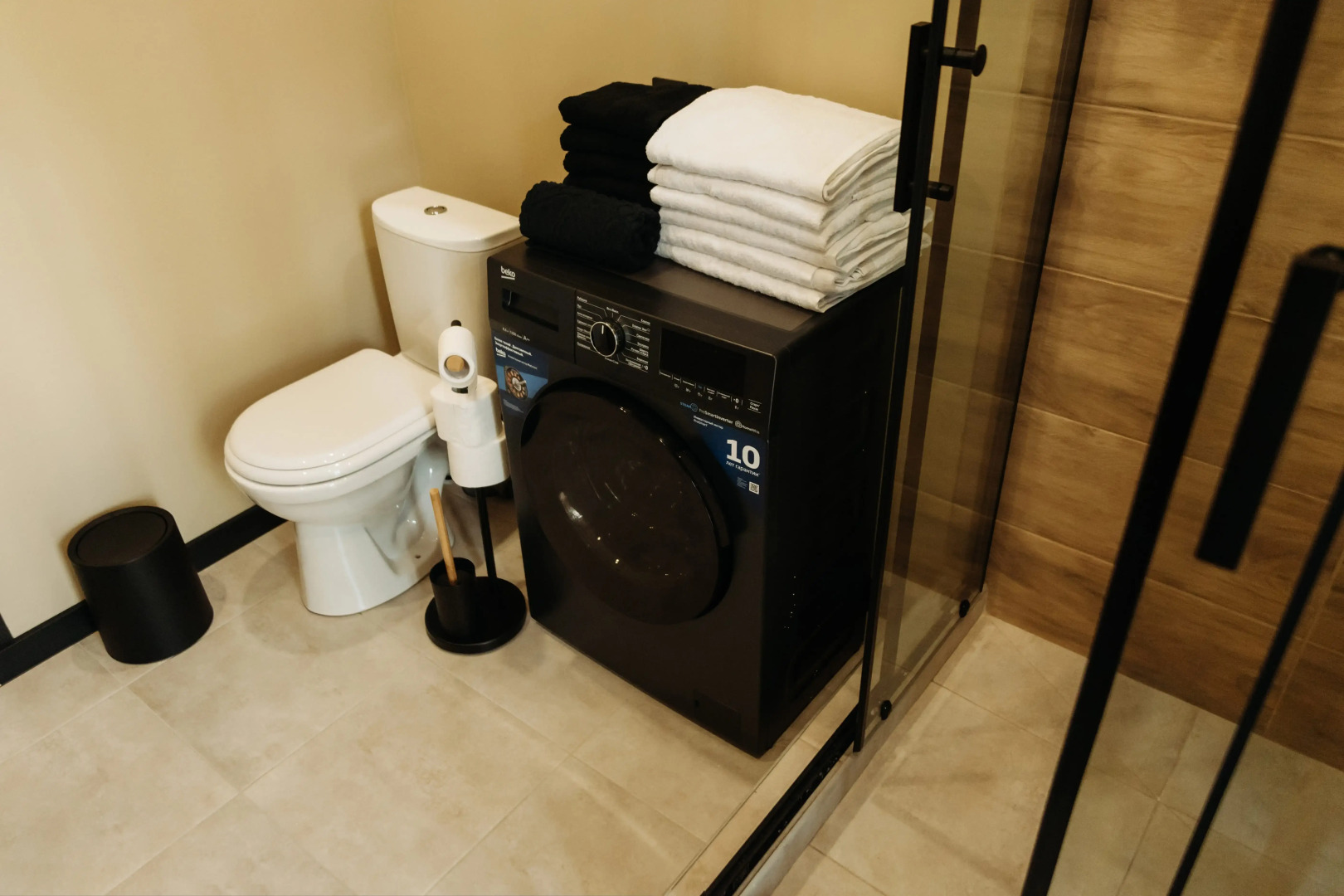 Частный дом Барнхаус в стиле бохо в сосновом лесу