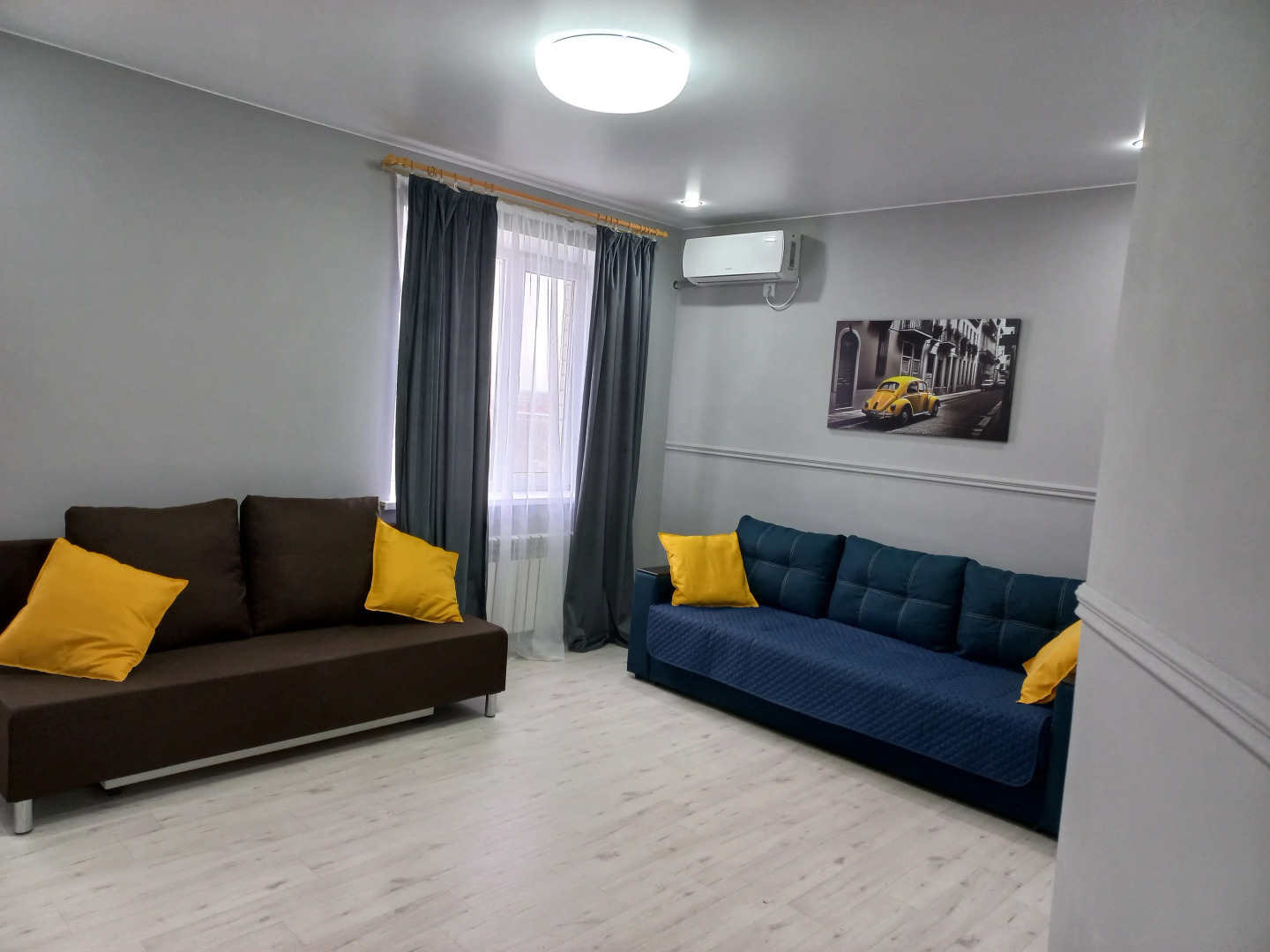 Квартира Просторная 2-к с красивым видом из окна