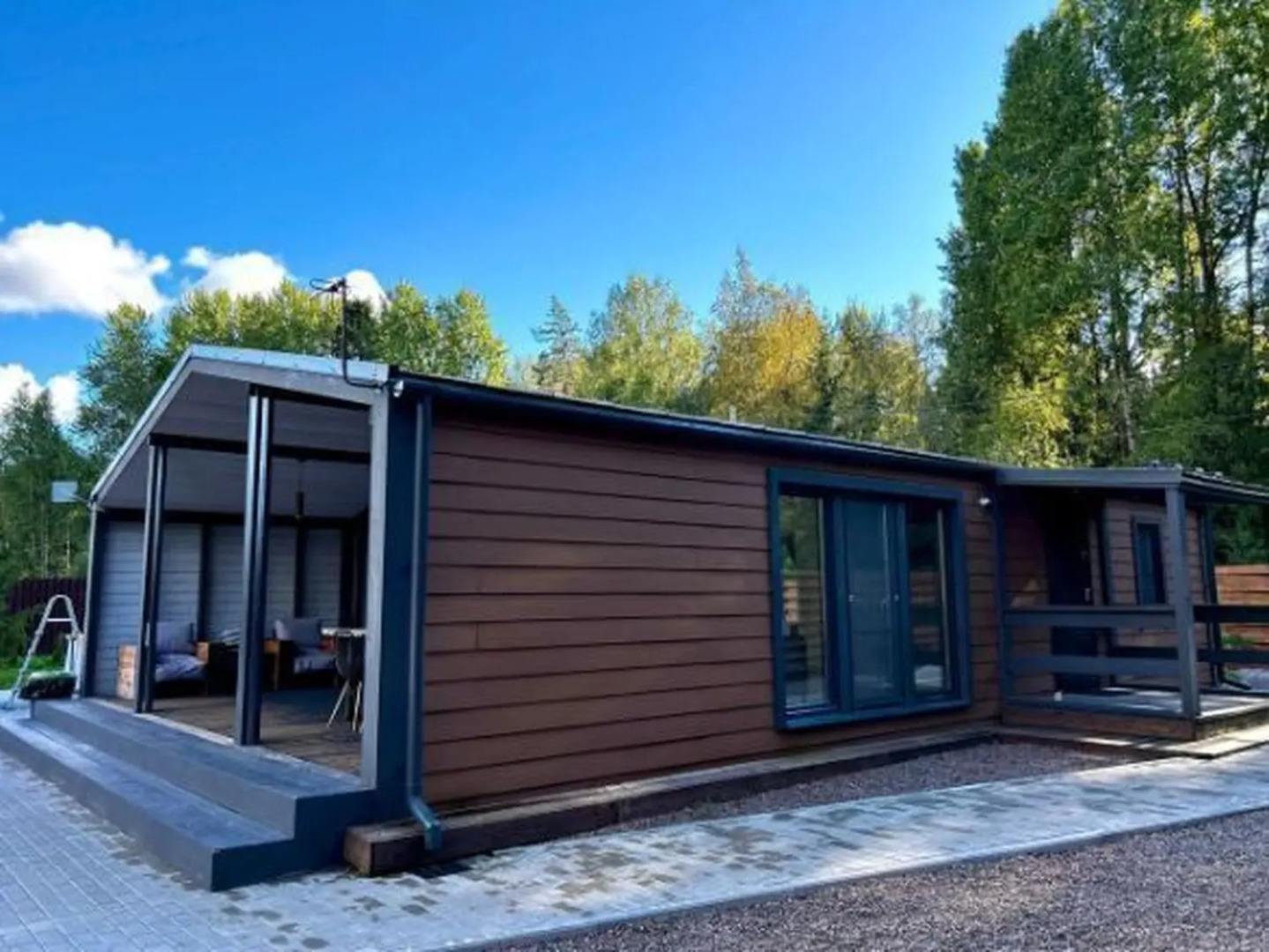 Частный дом MADERO BARN HOUSE с баней