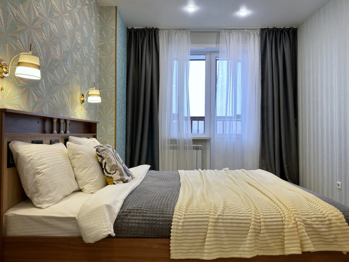 Квартира Стильная однушка в центре рядом с НИИТО