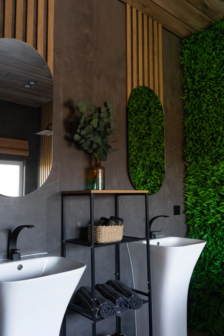 Частный дом Новый двухэтажный дом Ваби-саби