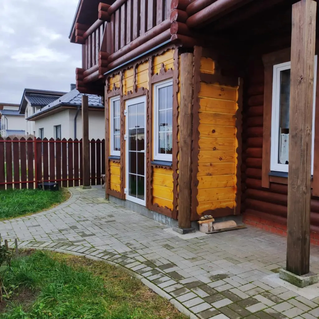 Частный Дом Holz Haus-130m2