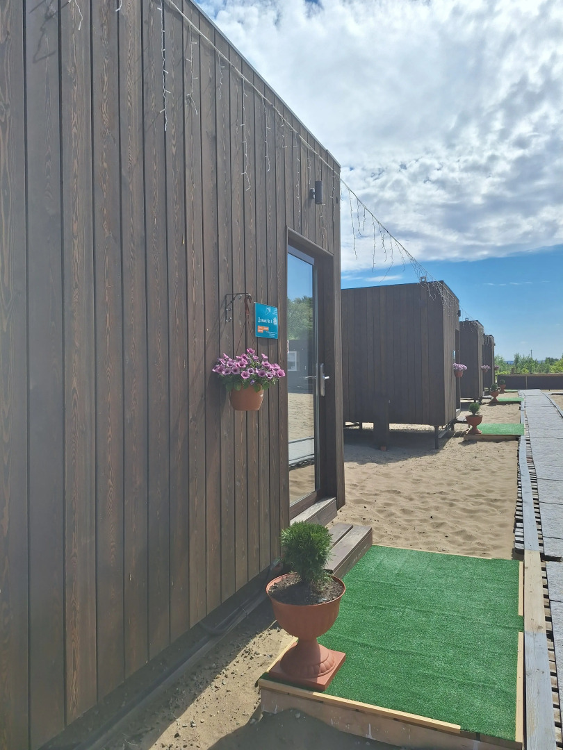 Глэмпинг Солнце, воздух и вода