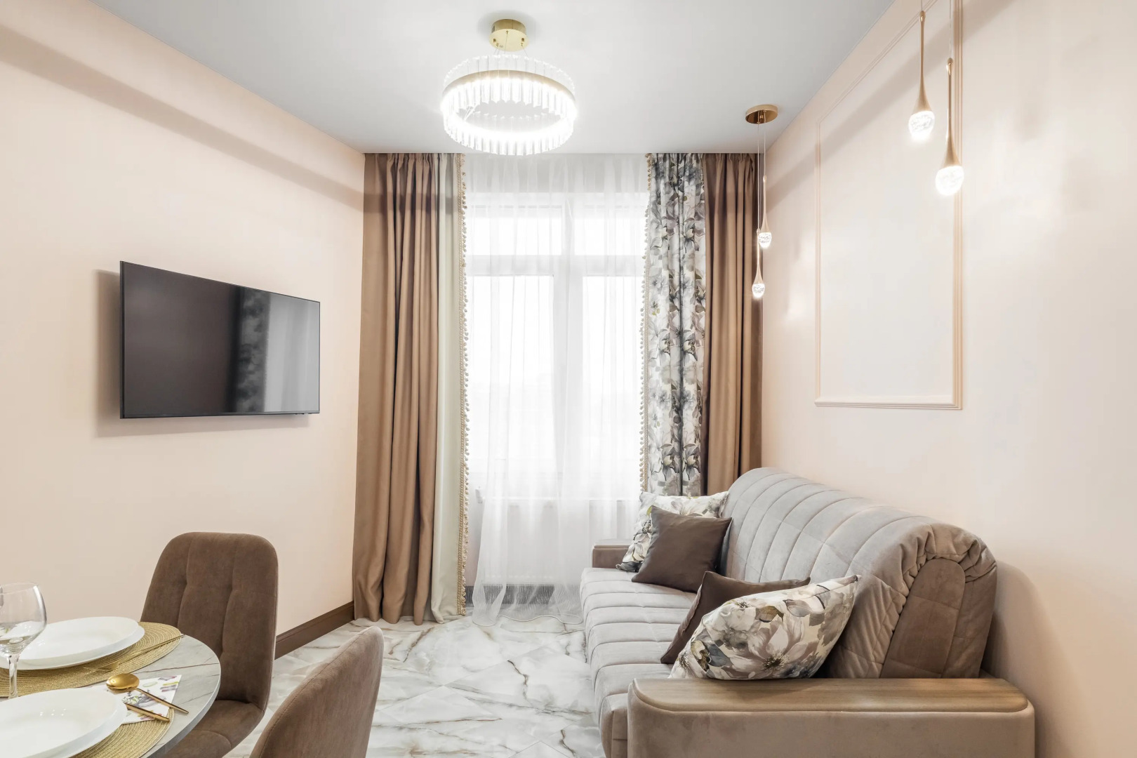 Квартира Уютная квартира в новом доме рядом с метро