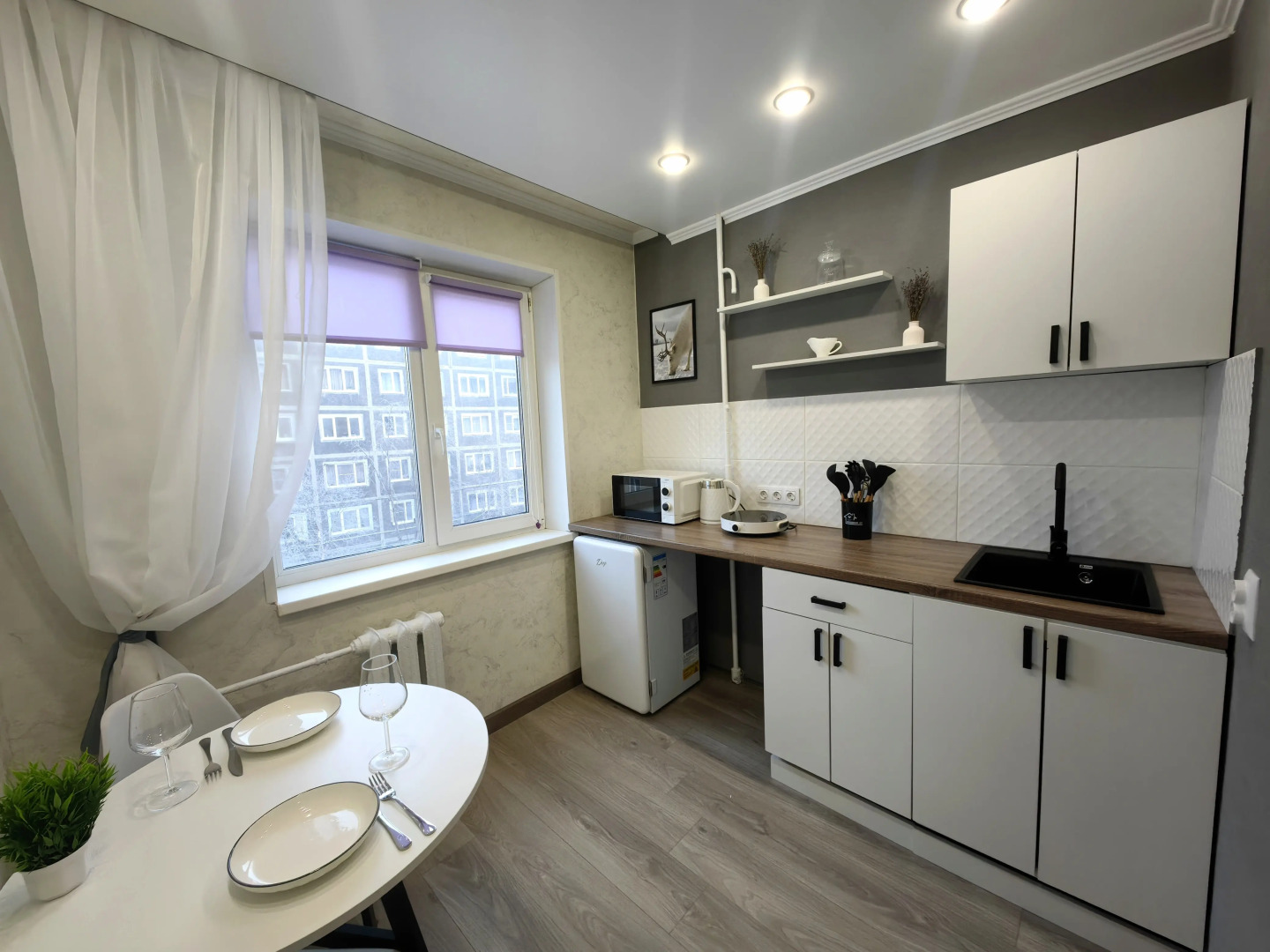 Квартира с дизайнерским ремонтом в центре Мурманска