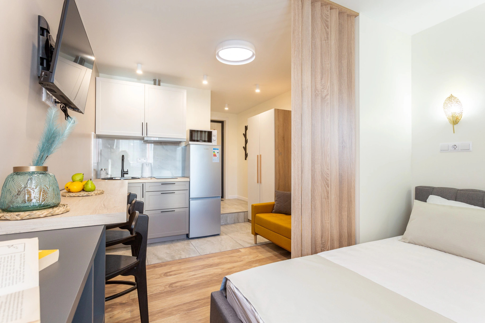 Апартаменты Морент с дизайнерским ремонтом в ЖК «Фрукты»