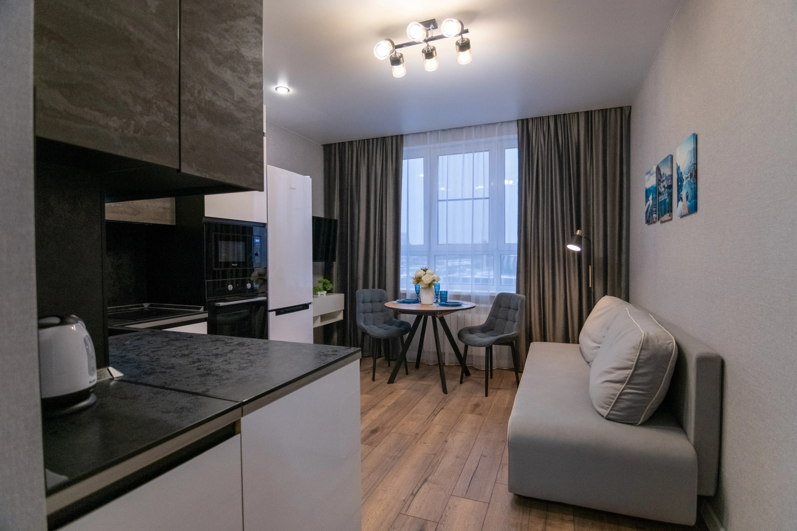 Апартаменты стильная на троих