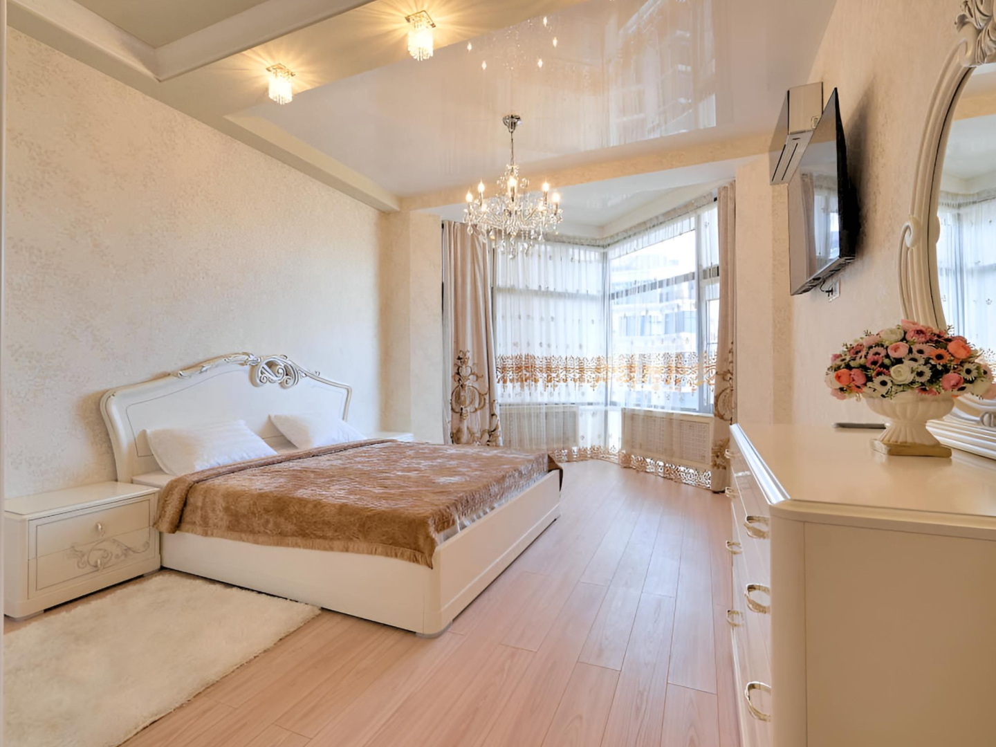 Апартаменты Green Park 91 с террасой