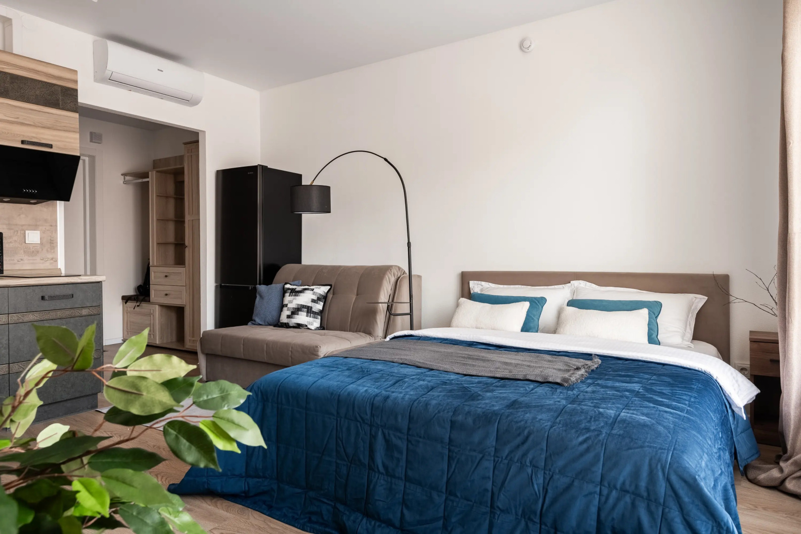 Квартира Уютная студия на четверых на Малой Очаковской